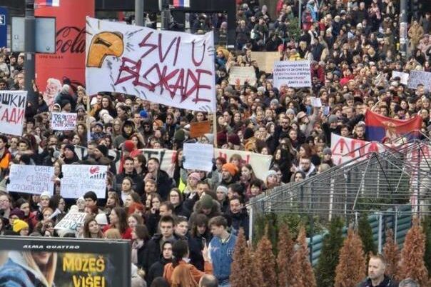 Studenti ne odustaju: Širom Srbije i danas organizovani masovni protesti