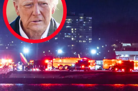 Oglasio se Trump nakon pada aviona