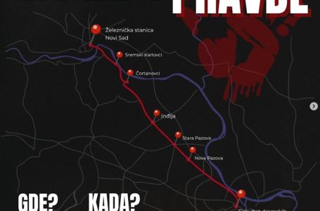 Dio prosvjednika iz Beograda danas kreće pješke u Novi Sad: Blokirat će tri mosta