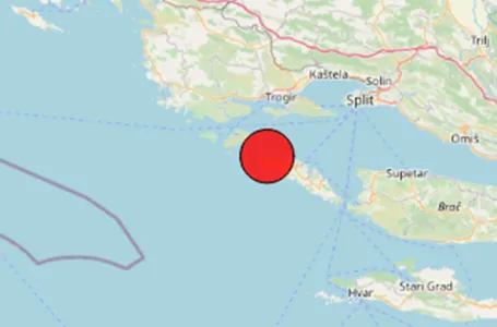 Potres 3.3 po Richteru u Dalmaciji