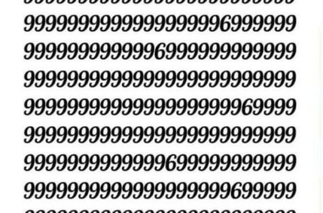 Tražite i vidjećete ih: Koliko brojeva 6 pronađete za 10 sekundi, toliko ste inteligentni (FOTO)