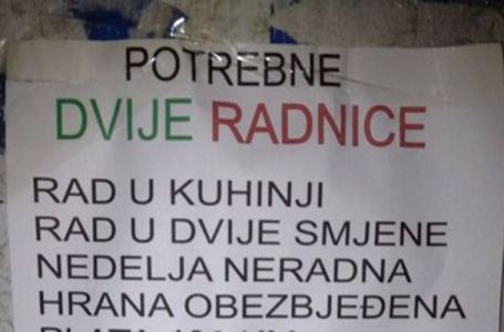 Vlasnik restorana u BiH tražio radnice za kuhinju i naveo kakve žene ne dolaze u obzir: Je li moguće