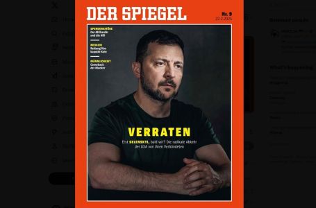 Ovo je naslovnica sutrašnjeg Der Spiegela