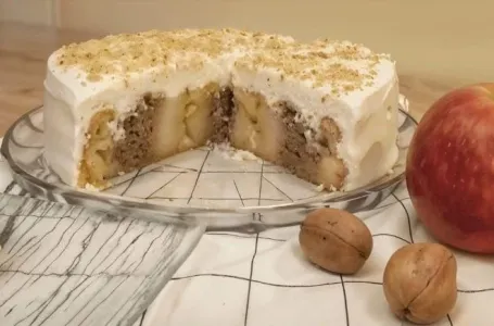 Tufahija torta: Starinski recept naših nana u modernoj, lakšoj verziji (RECEPT)