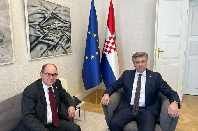 SCHMIDT se sastao sa Plenkovićem, pa se oglasio: Evo šta će uraditi