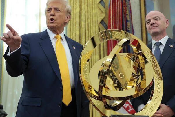 Trump i Infantino predstavili trofej Svjetskog klupskog prvenstva