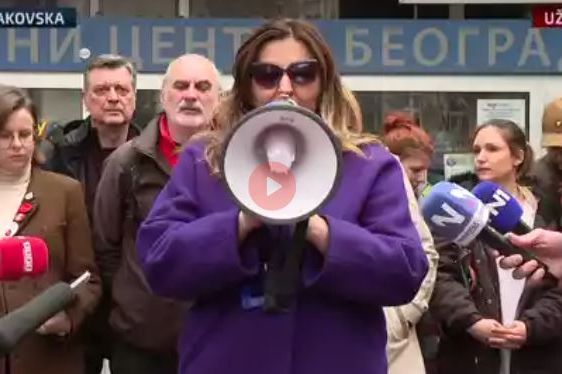 Zaposlenici RTS-a se obratili studentima: "Dobar dan, mi smo radnici RTS-a. Ovdje smo da..."