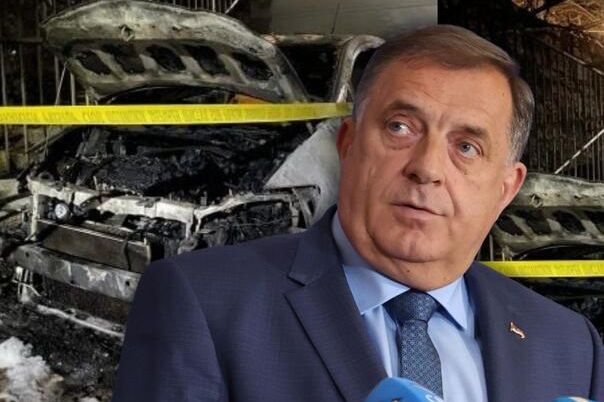 Oglasio se Dodik o paljenju auta Vukanoviću: "S obzirom na brzinu medijskog spina iz Sarajeva..."