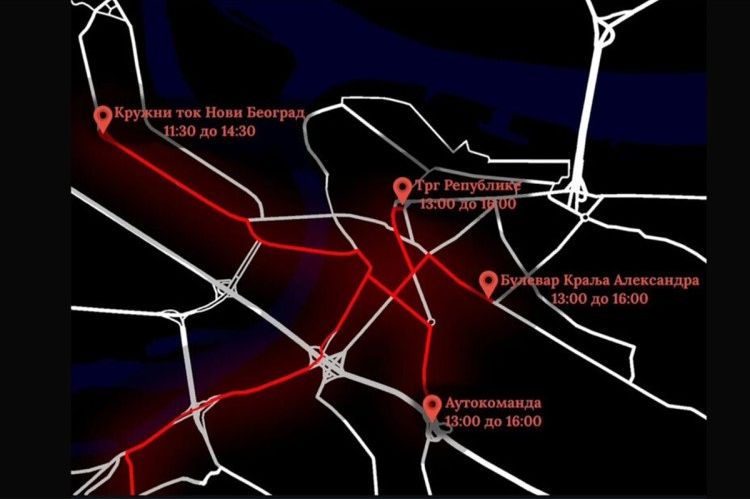 Studenti objavili cjelokupni plan protesta u Beogradu