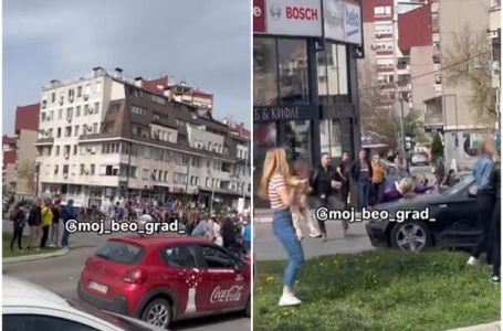 Automobil se zaletio u građane koji idu na protest: Povrijeđeno više osoba
