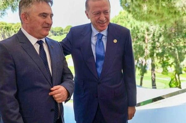 Oglasio se Komšić nakon sastanka sa Erdoganom: Evo o čemu su razgovarali