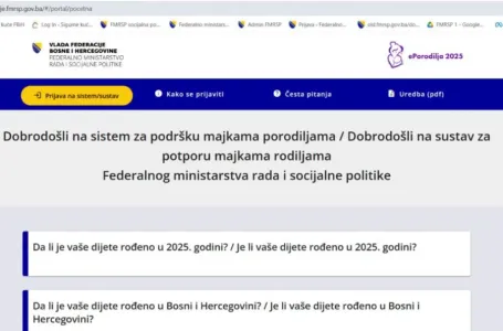 Porodilje, evo kako da se prijavite za jednokratnu novčanu pomoć od 1.000 KM u 2025. godini