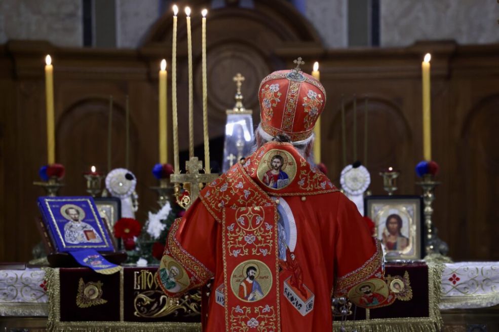 Mitropolit dabrobosanski Hrizostom predvodio vaskršnju liturgiju u Sarajevu