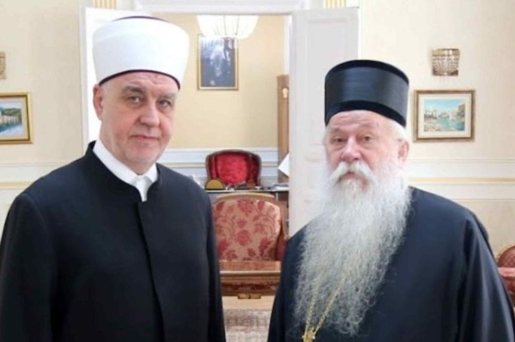 Reis Kavazović se sastao s mitropolitom Hrizostomom