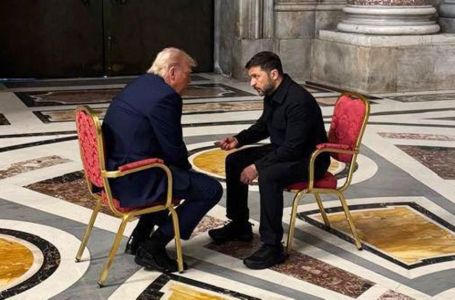 Nestvarna fotografija Trampa i Zelenskog iz Bazilike Svetog Petra: Pogledajte kako su ih uslikali