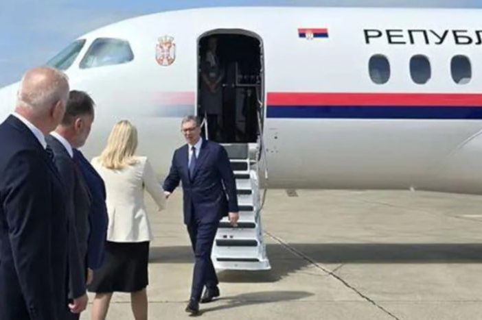 Vučić stigao u Banja Luku: Dočekala ga Cvijanović