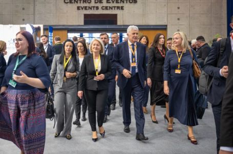 Čović, Krišto i visoko izaslanstvo HDZ-a na Kongresu EPP-a u Valenciji