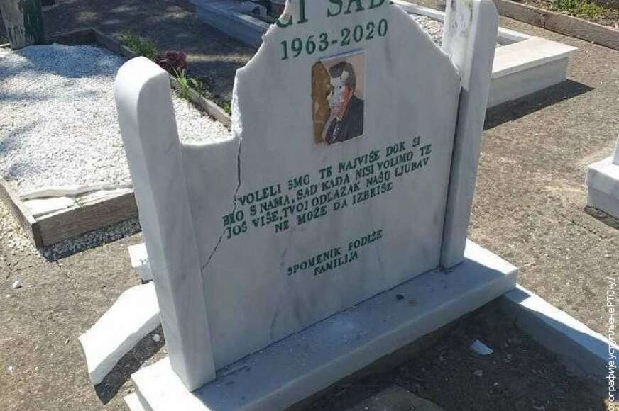 Muftija Jusufspahić: Skrnavljeni i rušeni grobovi na islamskoj parceli beogradskog groblja