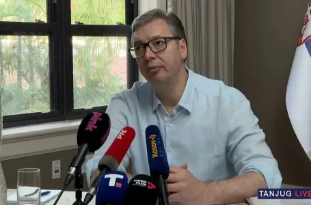 Aleksandar Vučić se oglasio iz Sjedinjenih Američkih Država