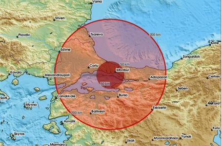 Јoš jedan jači zemljotres danas pogodio Istanbul