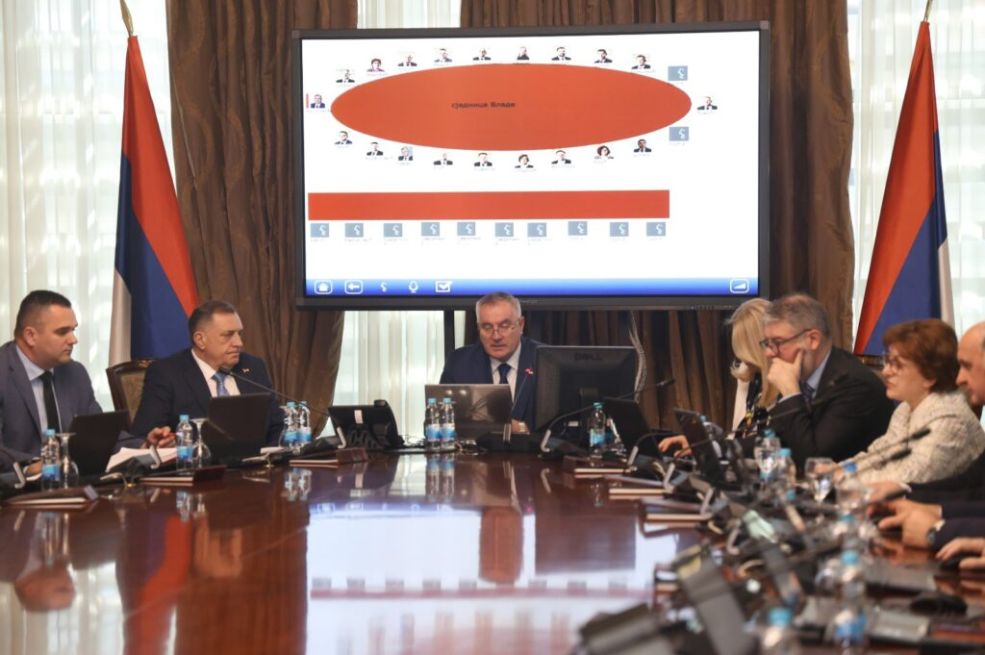 Vlada RS: Političku krizu u BiH izazvao Schmidtov nasrtaj na ustavni poredak