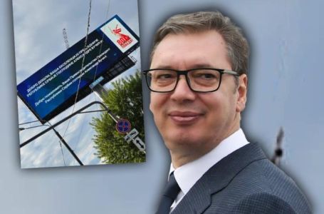 VUČIĆA U MOSKVI DOČEKALA SPECIJALNA PORUKA: Otkriveno šta je pisalo na bilbordima