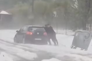 SNIMAK IZ KRAGUJEVCA IZAZVAO ŠOK I NEVJERICU: Ono što je vozač izgovorio ULIVA JEZU (VIDEO)