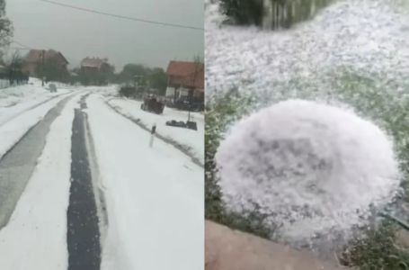 Snažan grad izazvao ogromne štete širom Srbije: EVO KO je najviše pogođen