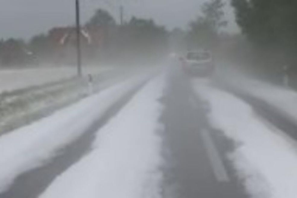 Maj mjesec, a polarno vrijeme: Nevjerovatan prizor u Srbiji, sve se zabijelilo, građani u šoku!