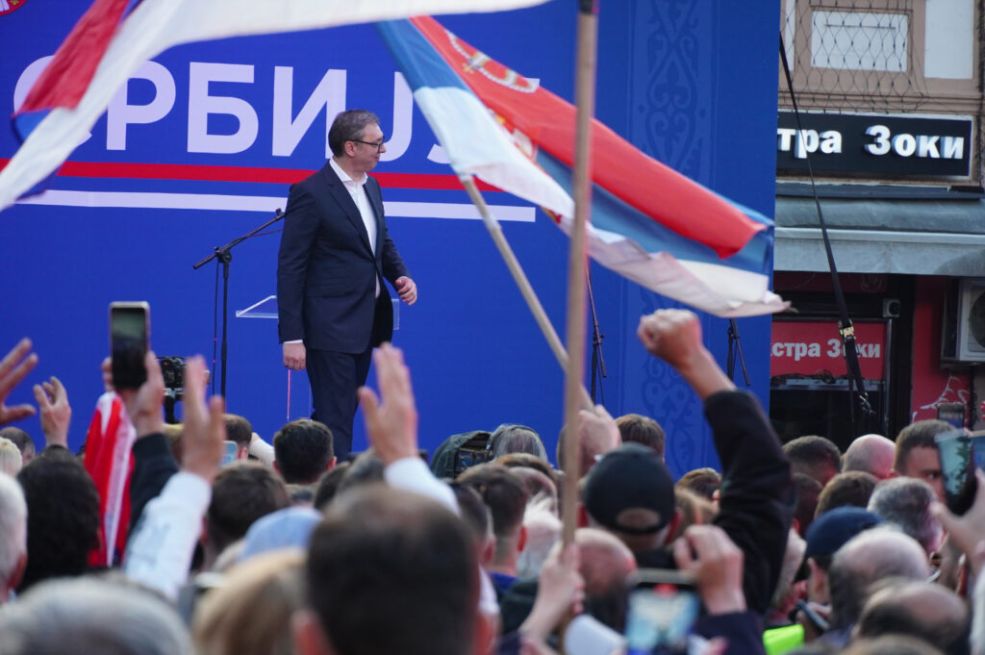 Pojavila se fotografija iz Niša koja pokazuje koliko je Vučiću zaista stalo do njegovih lojalista