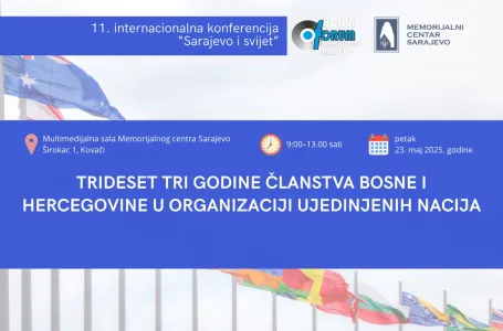 Naučni simpozij povodom 33 godine članstva Bosne i Hercegovine u UN-u
