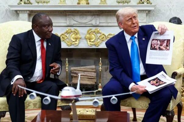 "Trump optužio Južnu Afriku za 'genocid nad bijelcima': Sukob s Ramaphosom u Bijeloj kući"