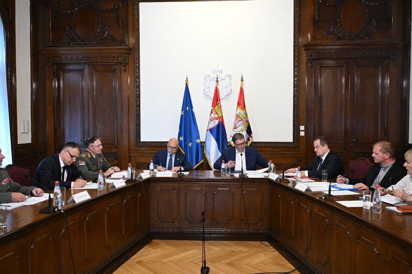 Sutra sjednica Savjeta za nacionalnu bezbjednost: Vučić predsjedava