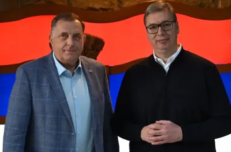Vučić se sastao sa Dodikom u Beogradu: Evo šta je poručio nakon sastanka