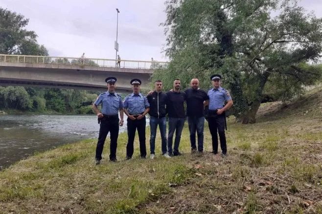 Banjalučani spasili dječaka koji je s mosta upao u rijeku Vrbas