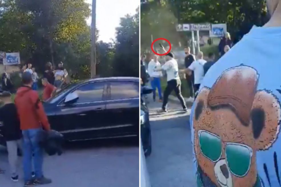 POJAVIO SE I SNIMAK: Sukob na dženazi Benjaminu Spahoviću, potezao se i pištolj