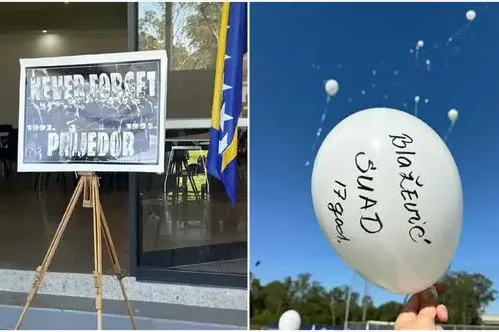 Dan bijelih traka obilježen u Novom Južnom Velsu: Sjećanje na ubijenu djecu Prijedora