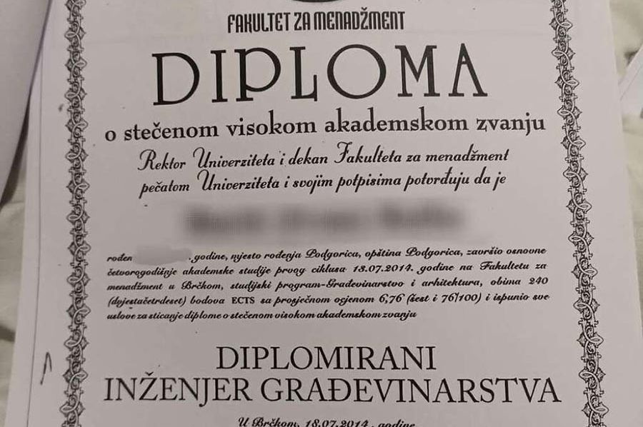 SKANDALOZNO: Cure detalji afere "lažne diplome", među optuženima dekan i suvlasnik...