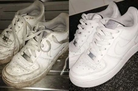 Blistavo bijele patike za 5 minuta: Uz jedan sastojak iz kupatila izgledat će kao nove