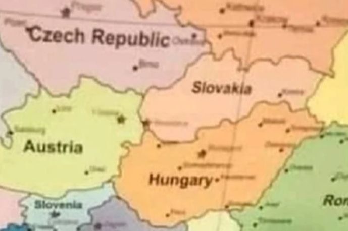 Pogledajte kako su Danci nazvali Srbiju na karti Evrope