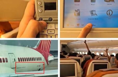 Šokantan snimak iz aviona Air India par sati prije nego se srušio (VIDEO)
