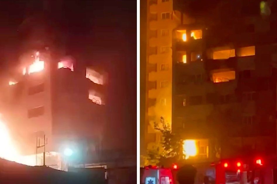 OVAKO JE SINOĆ IZGLEDAO TEHERAN Snažne eksplozije, zgrade u plamenu: Evo šta je sve pogođeno (VIDEO)