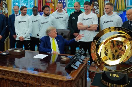 TRUMP ugostio igrače Juventusa u Bijeloj kući: POSTAVIO IM 1 SULUDO PITANJE PRED SVIMA