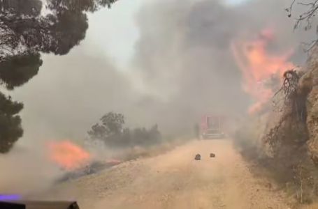 Zagrebački vatrogasci objavili snimku dolaska na požarište: Vatra ih okružila
