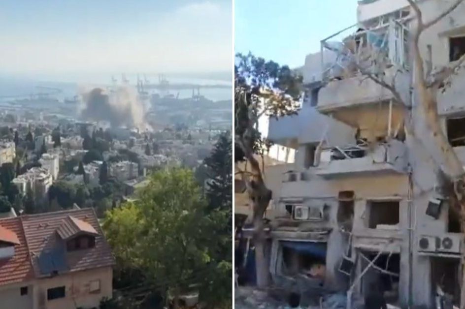 KRENULA JE OSVETA! Uznemirujući snimci: Razoreni dijelovi Haife i Tel Aviva