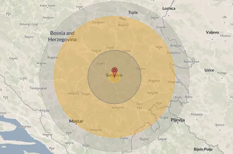 Scenario koji bi sravnio BiH sa zemljom: Uništen bi bili i dijelovi Srbije i CG