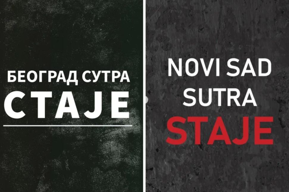 Studenti pozvali Beograđane da porane u blokadu (FOTO)