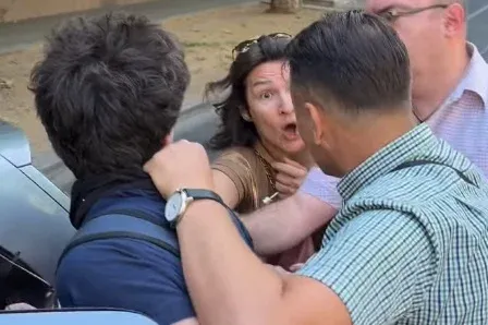 "Dijete hapsite!": Pojavio se dramatičan snimak s beogradskih ulica