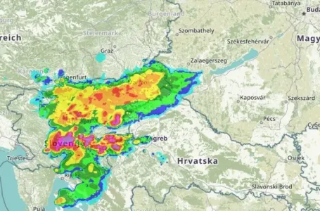 Pogledajte što se približava prema Hrvatskoj: Sa zapada stiže grmljavinsko nevrijeme