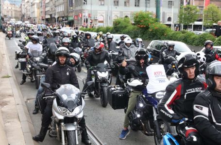 Učesnici motomaratona prošli kroz Sarajevo